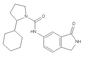 2-cyclohexyl-N-(3-ketoisoindolin-5-yl)pyrrolidine-1-carboxamide