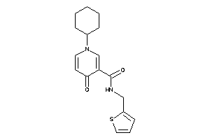 1-cyclohexyl-4-keto-N-(2-thenyl)nicotinamide