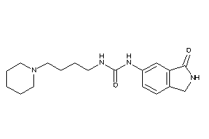 1-(3-ketoisoindolin-5-yl)-3-(4-piperidinobutyl)urea