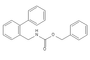 Image of N-(2-phenylbenzyl)carbamic Acid Benzyl Ester