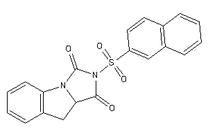 2-(2-naphthylsulfonyl)-3a,4-dihydroimidazo[1,5-a]indole-1,3-quinone