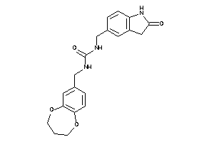 1-(3,4-dihydro-2H-1,5-benzodioxepin-7-ylmethyl)-3-[(2-ketoindolin-5-yl)methyl]urea