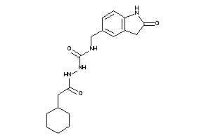 1-[(2-cyclohexylacetyl)amino]-3-[(2-ketoindolin-5-yl)methyl]urea