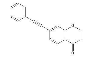 7-(2-phenylethynyl)chroman-4-one