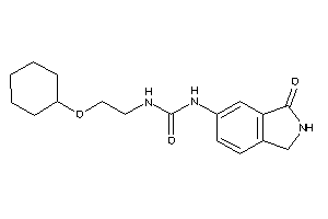 1-[2-(cyclohexoxy)ethyl]-3-(3-ketoisoindolin-5-yl)urea