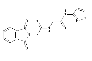 N-isoxazol-3-yl-2-[(2-phthalimidoacetyl)amino]acetamide