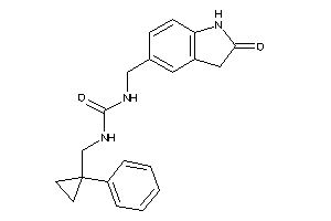 1-[(2-ketoindolin-5-yl)methyl]-3-[(1-phenylcyclopropyl)methyl]urea