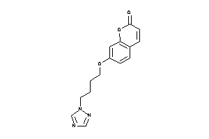 7-[4-(1,2,4-triazol-1-yl)butoxy]coumarin