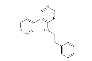 Image of Phenethyl-[5-(4-pyridyl)pyrimidin-4-yl]amine