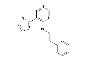 Image of Phenethyl-[5-(2-thienyl)pyrimidin-4-yl]amine