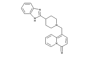 1-[[4-(1H-benzimidazol-2-yl)piperidino]methyl]quinolizin-4-one
