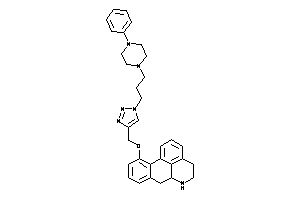 [1-[3-(4-phenylpiperazino)propyl]triazol-4-yl]methoxyBLAH