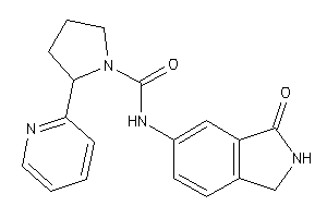 N-(3-ketoisoindolin-5-yl)-2-(2-pyridyl)pyrrolidine-1-carboxamide