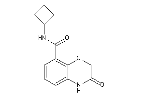 N-cyclobutyl-3-keto-4H-1,4-benzoxazine-8-carboxamide