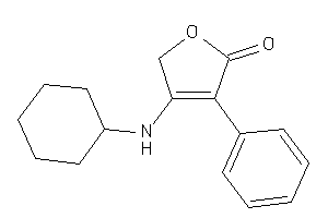 3-(cyclohexylamino)-4-phenyl-2H-furan-5-one