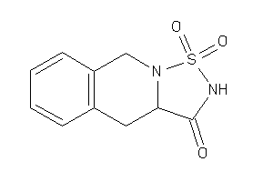 1,1-diketo-4,9-dihydro-3aH-[1,2,5]thiadiazolo[2,3-b]isoquinolin-3-one