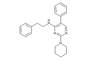 Phenethyl-(5-phenyl-2-piperidino-pyrimidin-4-yl)amine