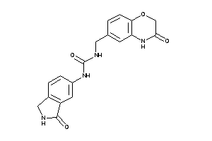 1-[(3-keto-4H-1,4-benzoxazin-6-yl)methyl]-3-(3-ketoisoindolin-5-yl)urea