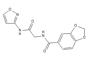 Image of N-[2-(isoxazol-3-ylamino)-2-keto-ethyl]-piperonylamide