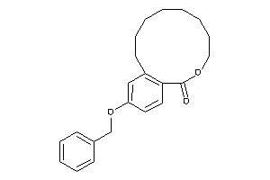 15-benzoxy-10-oxabicyclo[10.4.0]hexadeca-1(12),13,15-trien-11-one