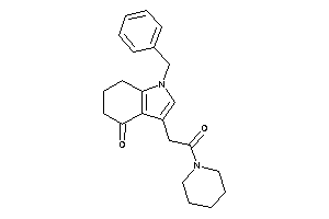 Image of 1-benzyl-3-(2-keto-2-piperidino-ethyl)-6,7-dihydro-5H-indol-4-one