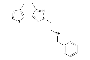 Benzyl-[2-(4,5-dihydrothieno[2,3-e]indazol-7-yl)ethyl]amine