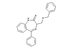 3-(benzoxymethyl)-5-phenyl-1,3-dihydro-1,4-benzodiazepin-2-one