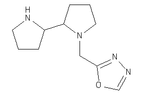 2-[(2-pyrrolidin-2-ylpyrrolidino)methyl]-1,3,4-oxadiazole