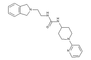 1-(2-isoindolin-2-ylethyl)-3-[1-(2-pyridyl)-4-piperidyl]urea