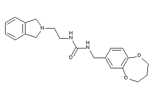 1-(3,4-dihydro-2H-1,5-benzodioxepin-7-ylmethyl)-3-(2-isoindolin-2-ylethyl)urea