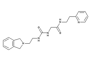 2-(2-isoindolin-2-ylethylcarbamoylamino)-N-[2-(2-pyridyl)ethyl]acetamide