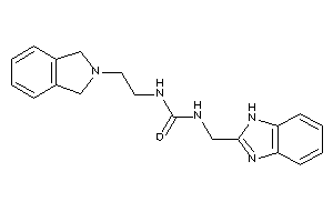 1-(1H-benzimidazol-2-ylmethyl)-3-(2-isoindolin-2-ylethyl)urea