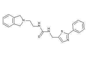 1-(2-isoindolin-2-ylethyl)-3-[(2-phenylthiazol-5-yl)methyl]urea