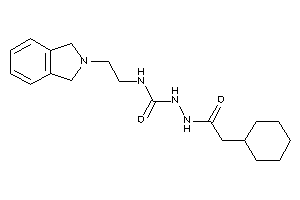 1-[(2-cyclohexylacetyl)amino]-3-(2-isoindolin-2-ylethyl)urea