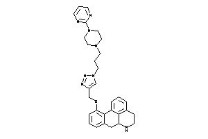 Image of [1-[3-[4-(2-pyrimidyl)piperazino]propyl]triazol-4-yl]methoxyBLAH