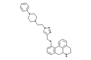 [1-[2-(4-phenylpiperazino)ethyl]triazol-4-yl]methoxyBLAH