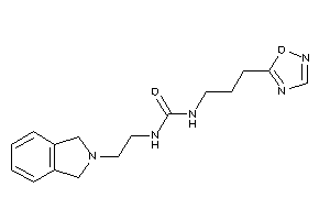 1-(2-isoindolin-2-ylethyl)-3-[3-(1,2,4-oxadiazol-5-yl)propyl]urea