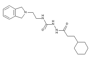 1-(3-cyclohexylpropanoylamino)-3-(2-isoindolin-2-ylethyl)urea