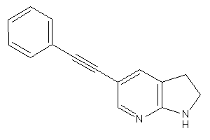 5-(2-phenylethynyl)-2,3-dihydro-1H-pyrrolo[2,3-b]pyridine
