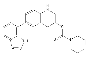 Piperidine-1-carboxylic Acid [6-(1H-indol-7-yl)-1,2,3,4-tetrahydroquinolin-3-yl] Ester