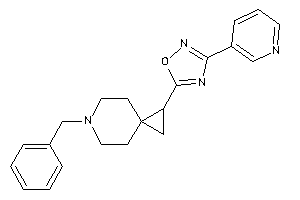 5-(6-benzyl-6-azaspiro[2.5]octan-1-yl)-3-(3-pyridyl)-1,2,4-oxadiazole