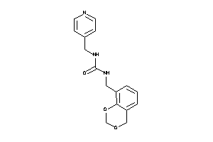 1-(4H-1,3-benzodioxin-8-ylmethyl)-3-(4-pyridylmethyl)urea