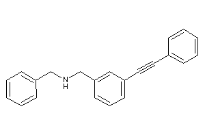 Benzyl-[3-(2-phenylethynyl)benzyl]amine