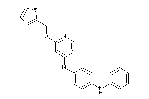 Image of (4-anilinophenyl)-[6-(2-thenyloxy)pyrimidin-4-yl]amine