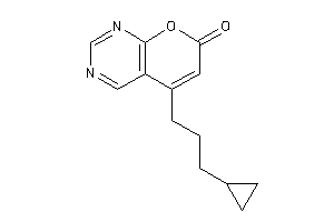 5-(3-cyclopropylpropyl)pyrano[2,3-d]pyrimidin-7-one