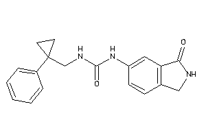 1-(3-ketoisoindolin-5-yl)-3-[(1-phenylcyclopropyl)methyl]urea