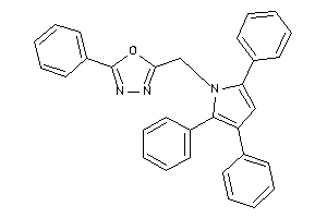 2-phenyl-5-[(2,3,5-triphenylpyrrol-1-yl)methyl]-1,3,4-oxadiazole