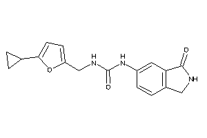 1-[(5-cyclopropyl-2-furyl)methyl]-3-(3-ketoisoindolin-5-yl)urea