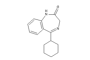 Image of 5-cyclohexyl-1,3-dihydro-1,4-benzodiazepin-2-one