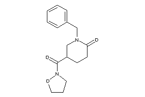 1-benzyl-5-(isoxazolidine-2-carbonyl)-2-piperidone